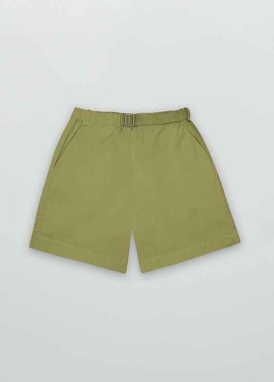Daniel Bermuda Leaf Green Shorts The New Society