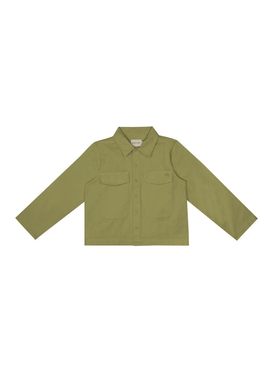 Daniel Shirt Leaf Green Tops The New Society