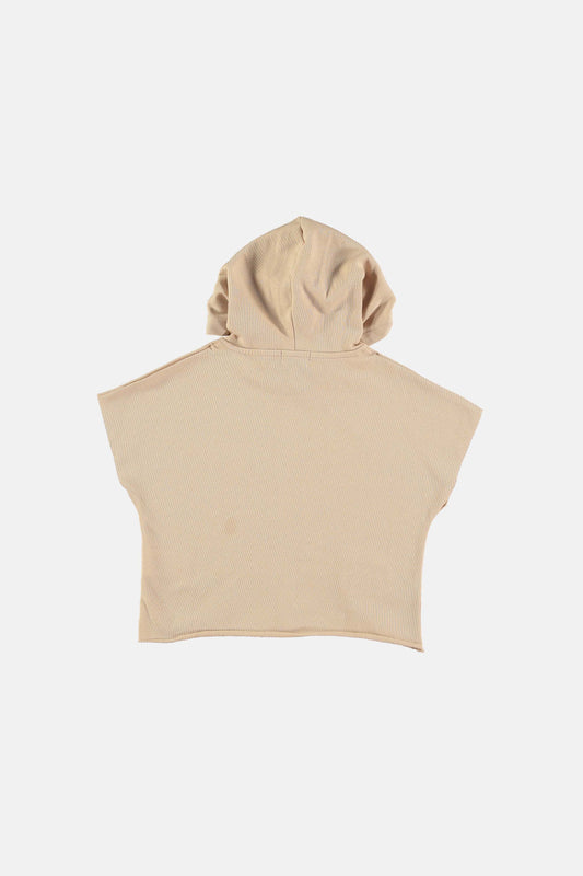 Dirty pink raw hoodie Sweatshirts Coco au lait
