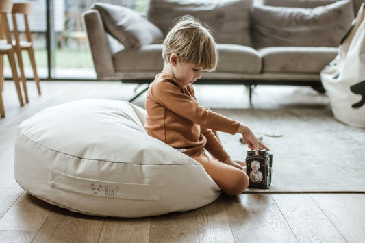 Bini pouf grey Beanbags Bini