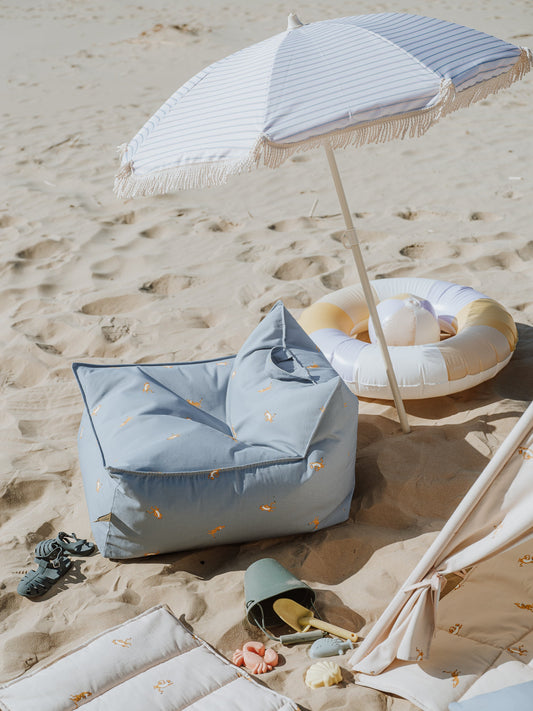 Blue Tiger Beanbag Chair