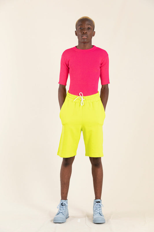 DUNK Fluo Lime - Bermuda Shorts