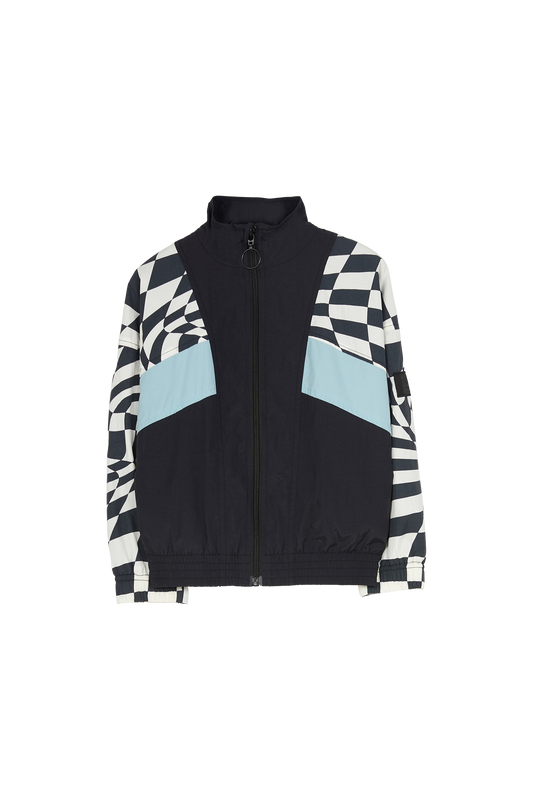 EIGHTYTWO Ash Black Colorblock - Tracksuit Jacket