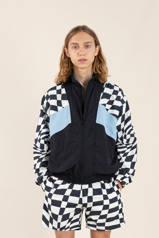 EIGHTYTWO Ash Black Colorblock - Tracksuit Jacket