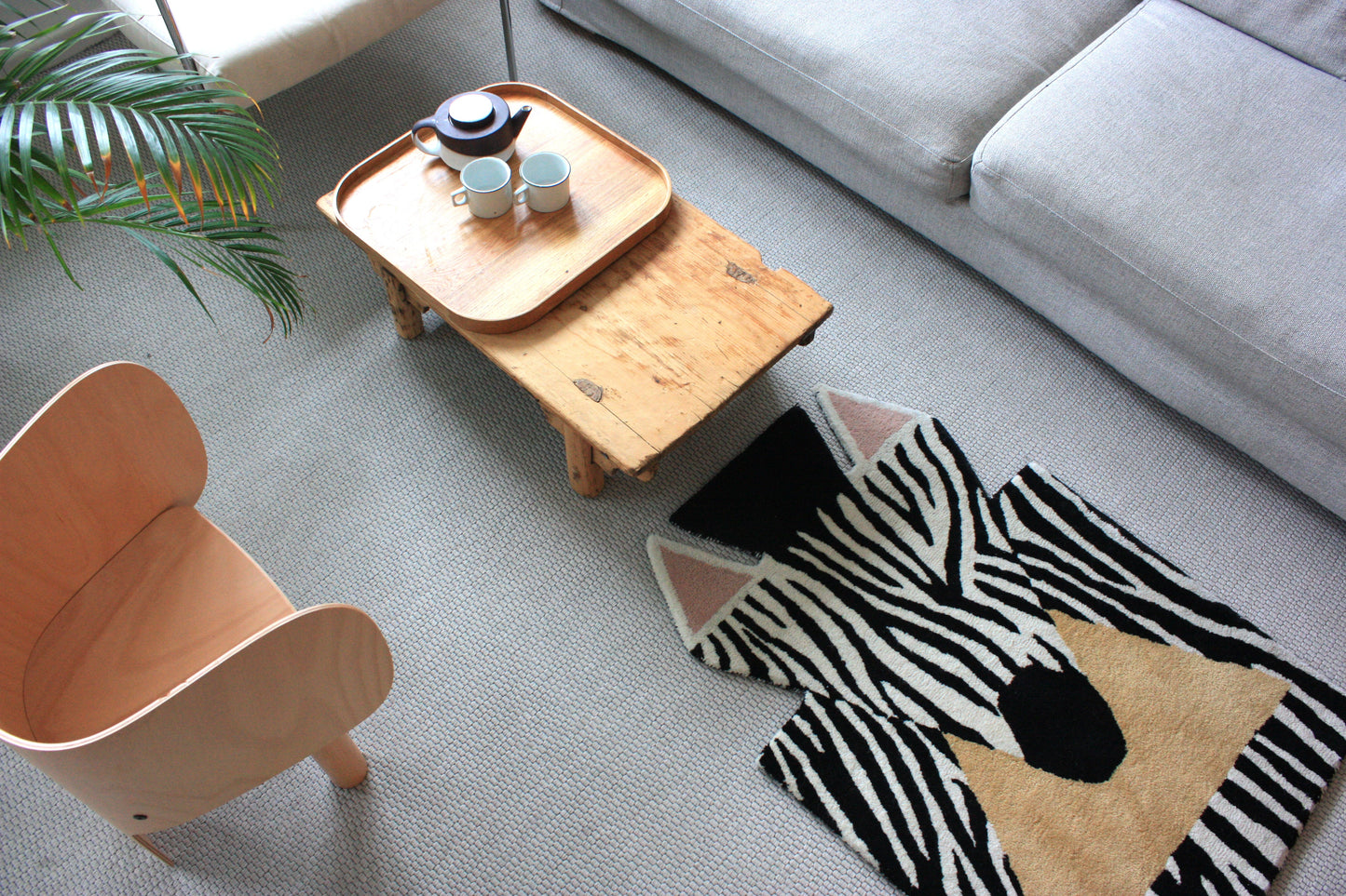 Zebra Rug Rugs EO