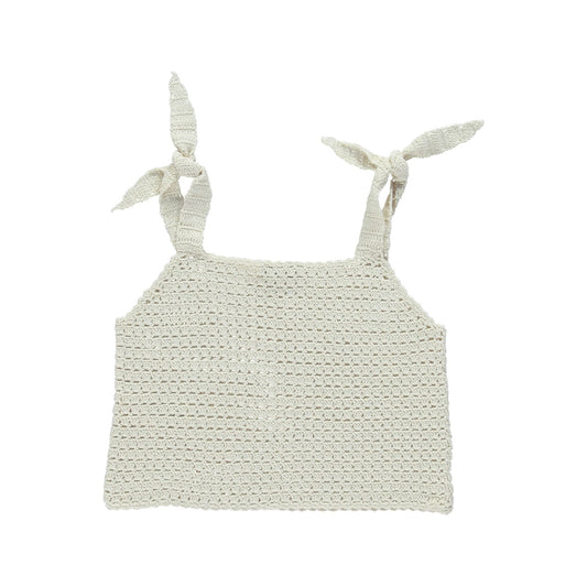 Eleanor crochet vest Tops Bebe Organic