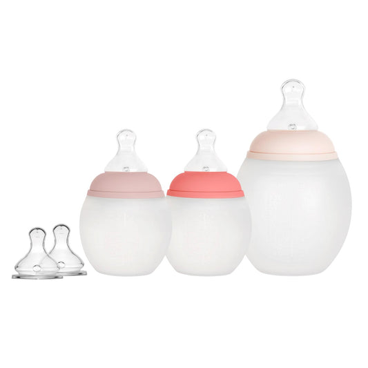 Set of Medium/Large Bottles - Blush Tones Baby feeding Élhée