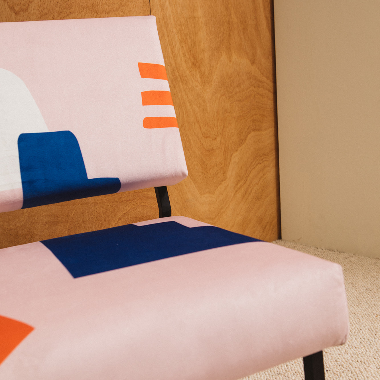 Chair Babylone Pink Kids Chairs Babel Brune