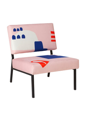 Chair Babylone Pink Kids Chairs Babel Brune