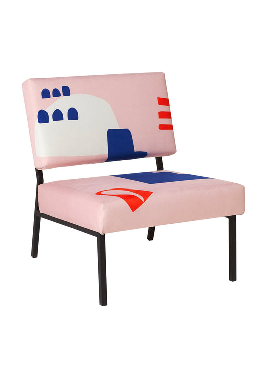 Chair Babylone Pink Kids Chairs Babel Brune