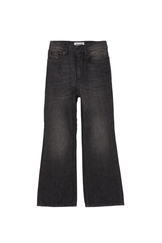 FIONA Black Denim - Flare Fit Jeans | Women