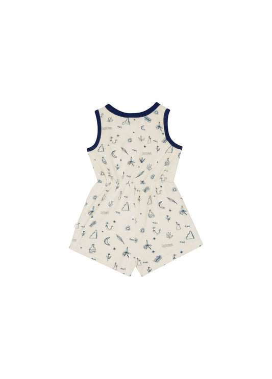 Francis Baby Romper All the things print Baby Grows The New Society