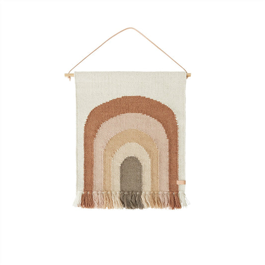 Follow The Rainbow Mini Wall Rug - Choko Wall decoration OYOY