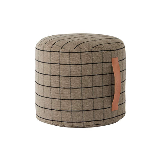 Grid Pouf - Clay Pouf OYOY