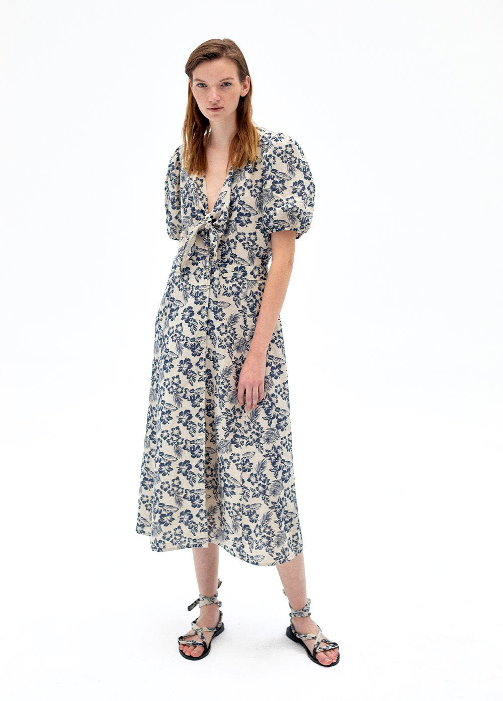 Hibiscus Woman Dress Womenswear The New Society