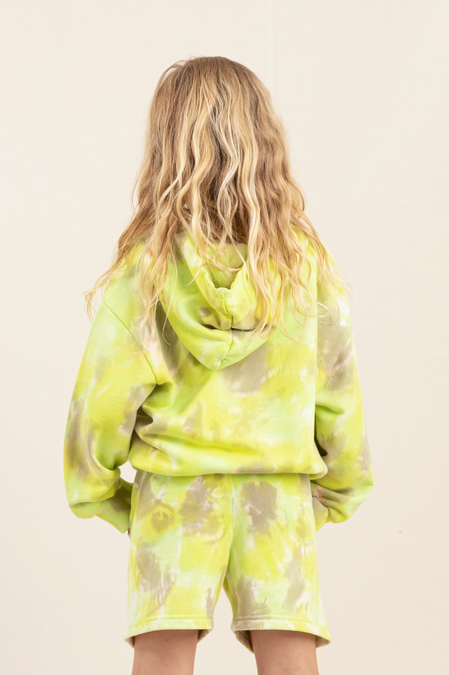 HOPE Fluo Lime Camo - Loose Hoodie | Women