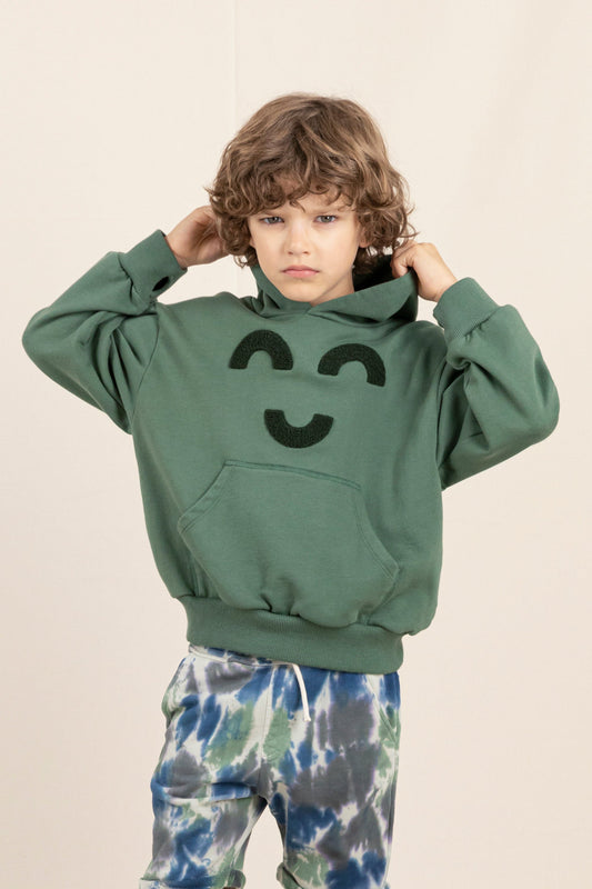 HOPE Green Khaki Macaroni - Loose Hoodie