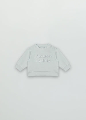 Hugo Baby Sweater Pearl Blue Sweatshirts The New Society