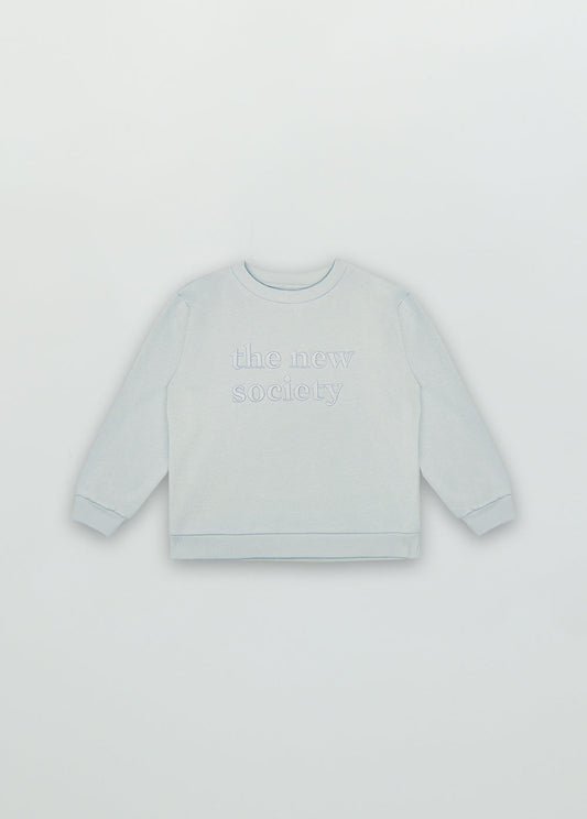 Hugo Sweater Pearl Blue Sweaters The New Society
