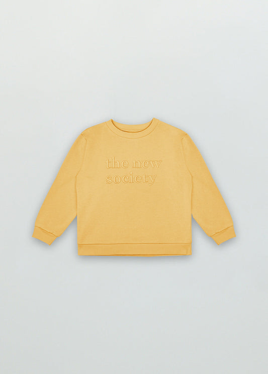 Hugo Sweater Mustard Sweatshirts The New Society