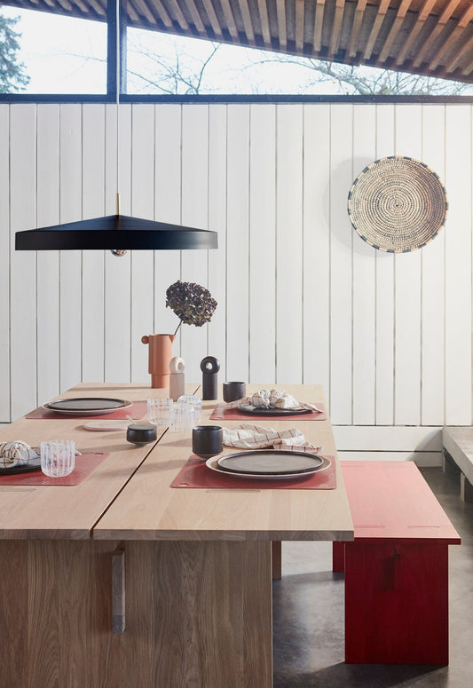 Hatto Pendant - Large - Black Pendel Lamp OYOY