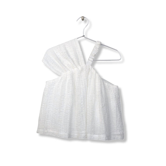 OFF-WHITE ASYMMETRIC TOP
