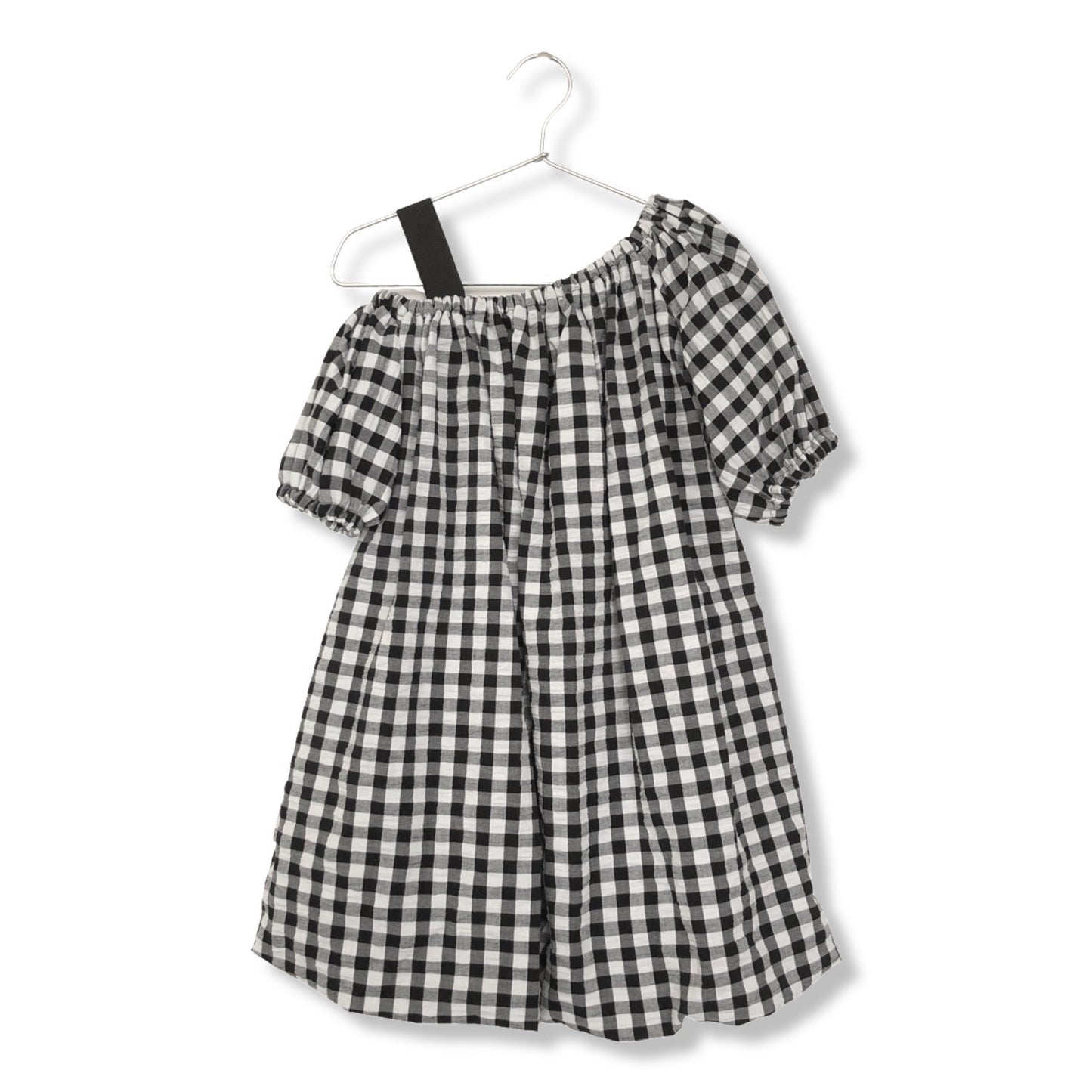 VICHY ASYMMETRIC DRESS