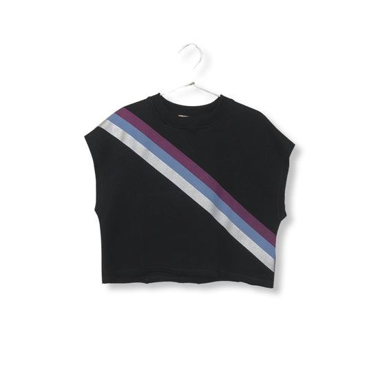 FLEECE CROPPED TOP