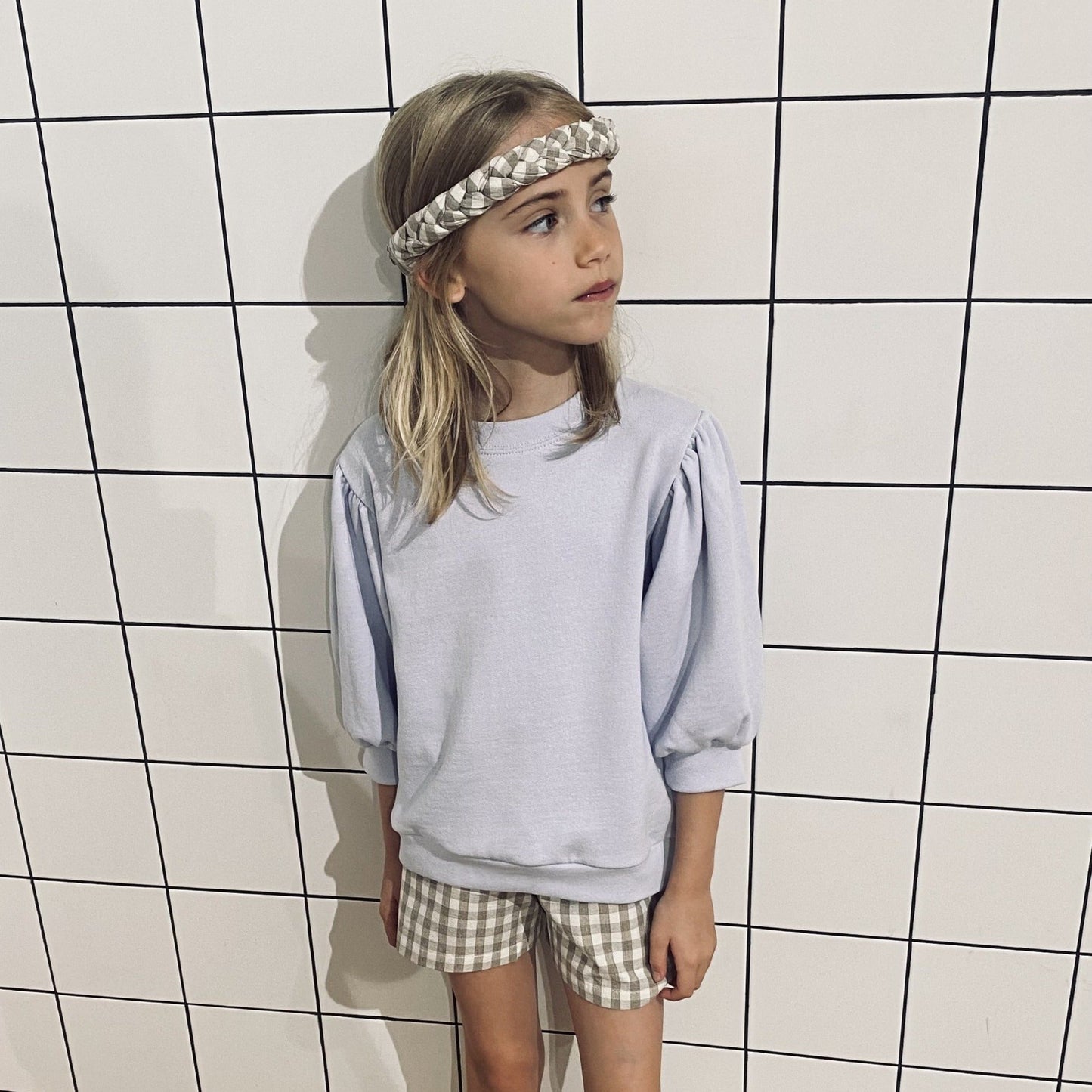 Gingham Short
