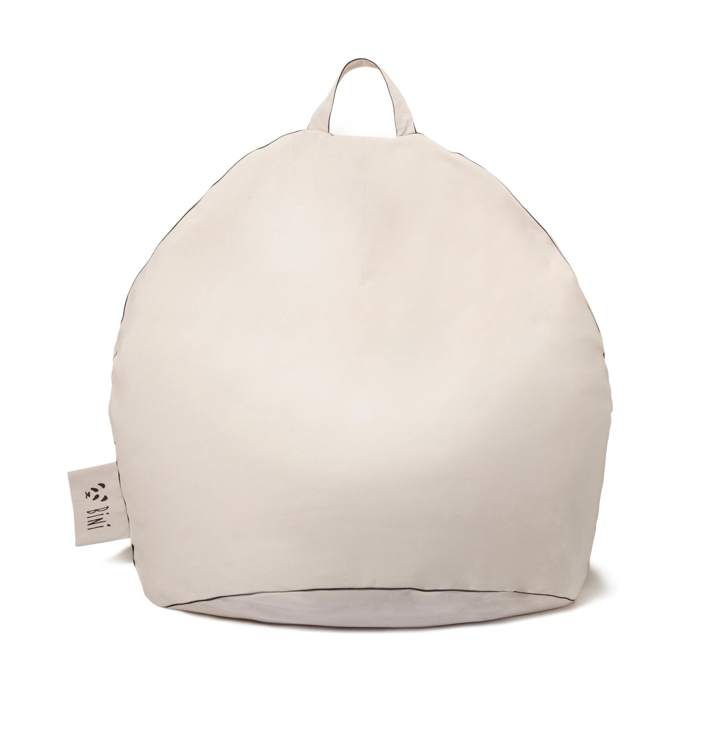 Bini double plain black Beanbags Bini