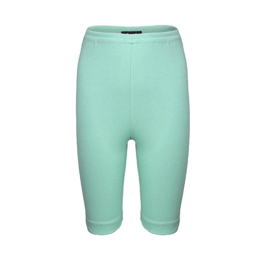 Green Jersey Biker Shorts