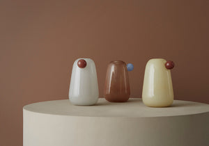 Inka Vase - Small - Nutmeg Vase OYOY