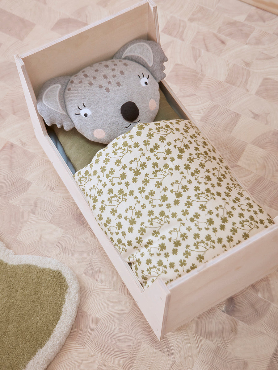 Iro Doll Bedding With Mattress - Olive Accessories - MINI OYOY