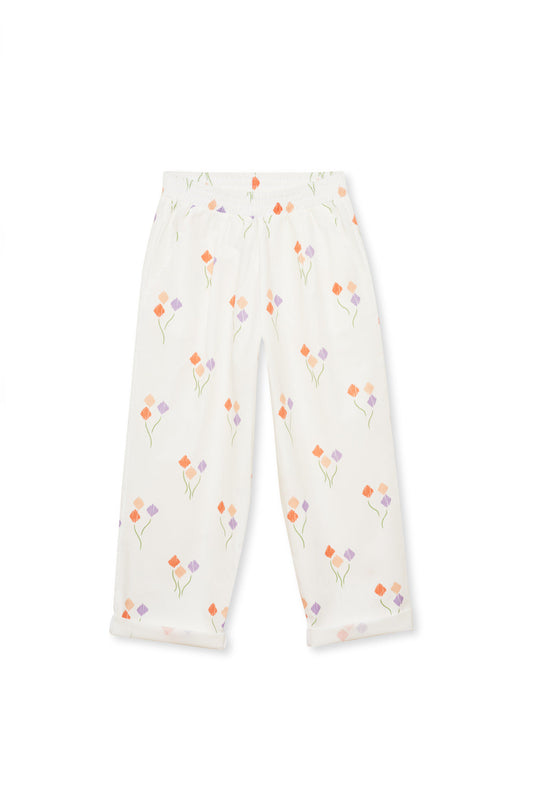 Tonle Pants Tulipan Print Trousers Jellymade