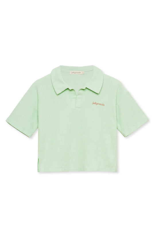 River Polo T-shirt Green Tops Jellymade