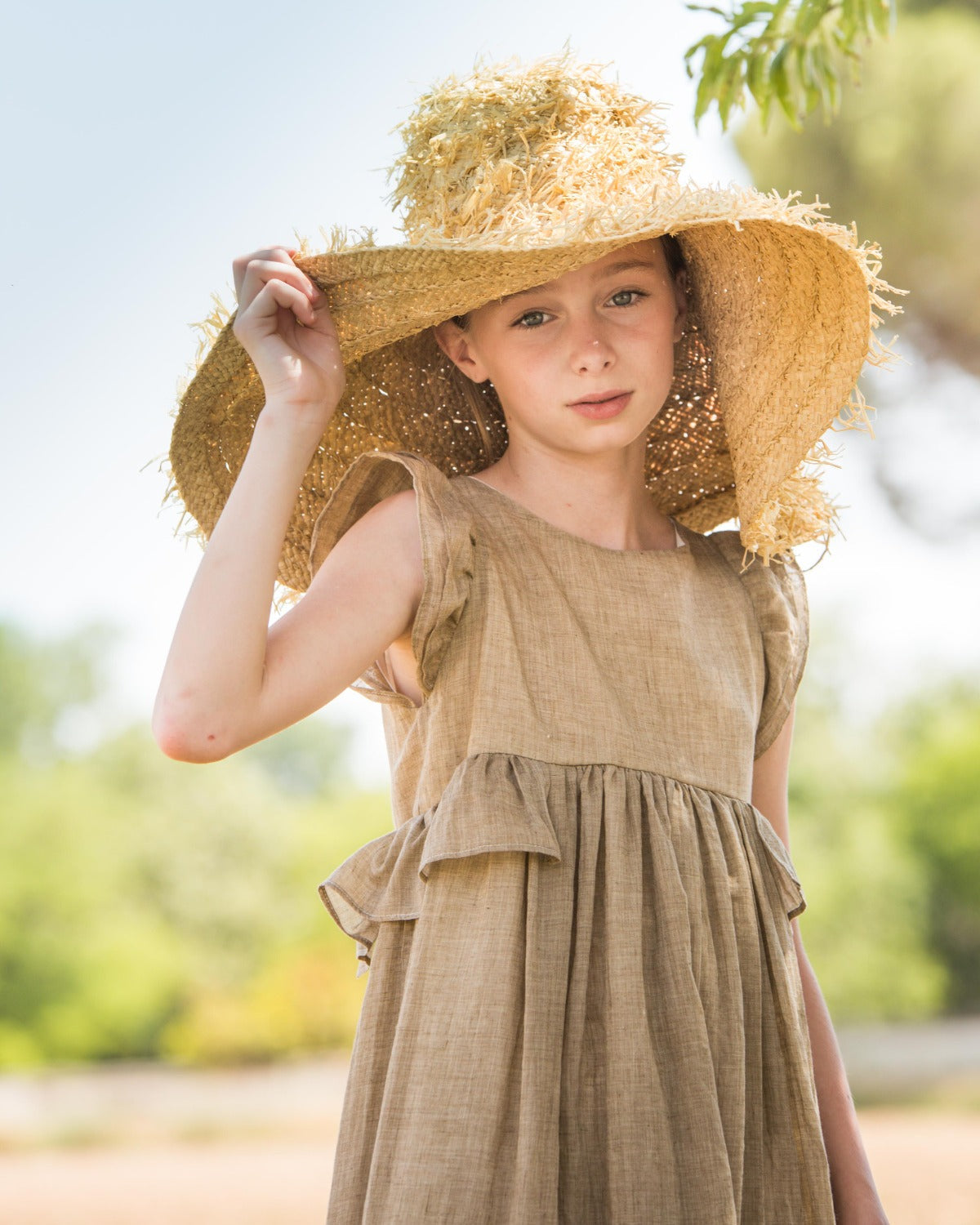 Kanon long dress in Glacier Dresses Cosmosophie