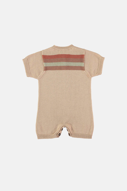 Knitted baby overalls Baby Grows Coco au lait