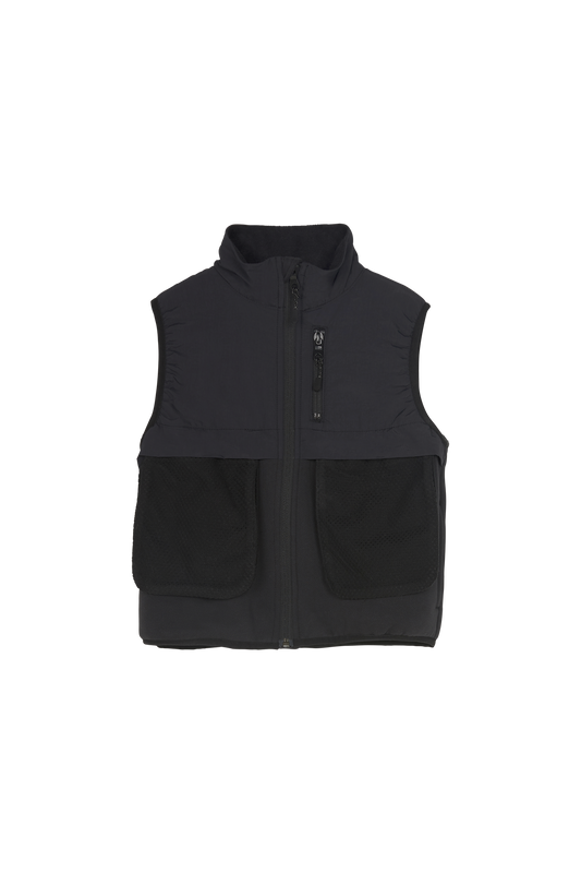 KOPTER Ash Black - Sleeveless Jacket