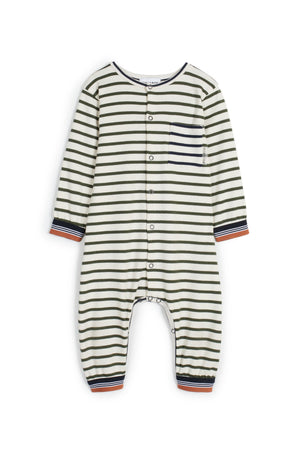 Laureano Green Stripes JUMPSUIT Wolf & Rita