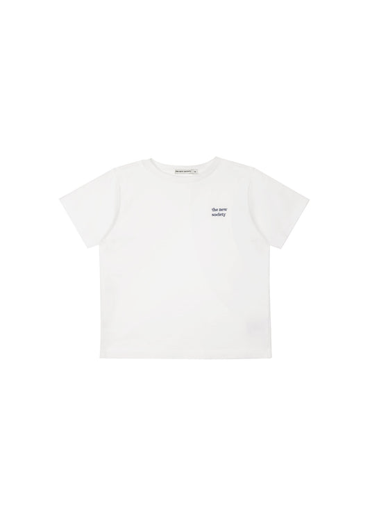 Logo Embroidery Tee Tops The New Society