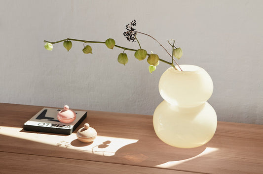 Lasi Vase - Large - Vanilla Vase OYOY