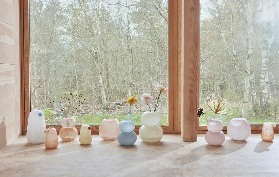 Lasi Vase - Small - Ice Blue Vase OYOY