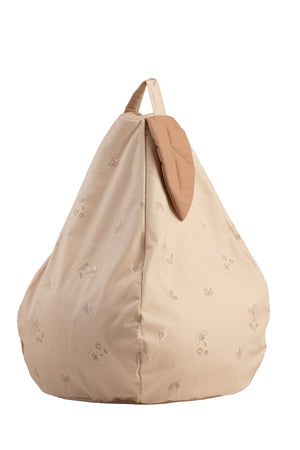 Powder Beige Pear Beanbag Beanbags Wigiwama