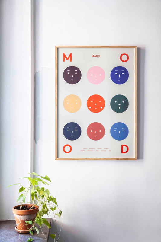 MADO Nine Moods 50x70 cm Poster Nofred