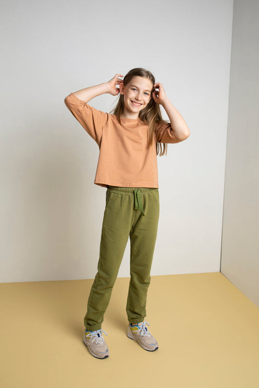 High Rise Jogger Mountain Spring Trousers Mingo