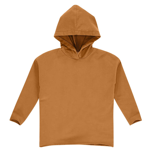 Hoody Raw Edge Kalahari Sweaters Mingo