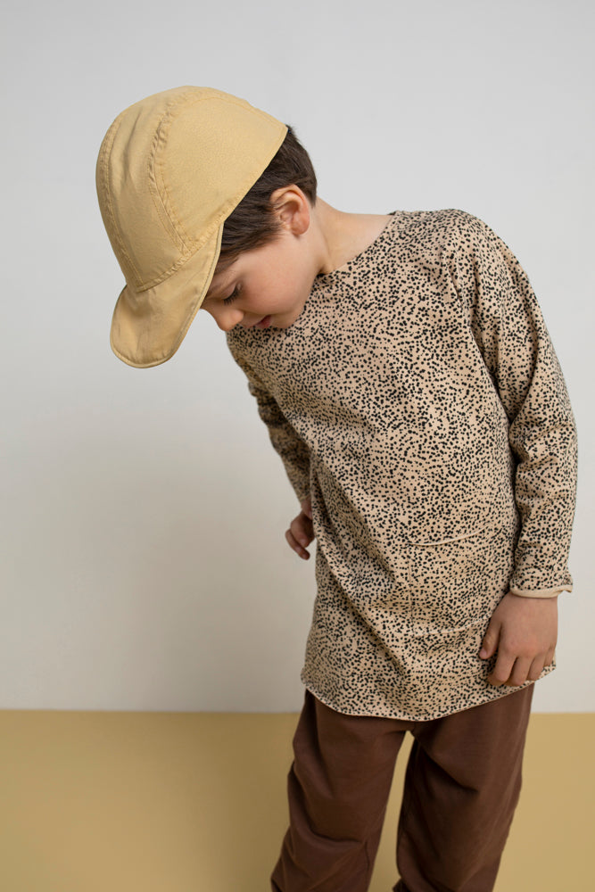 Oversized Longsleeve Sprinkle Buttercream Tops Mingo