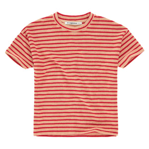 T-shirt Stripe Pomegranate Toweling Tops Mingo