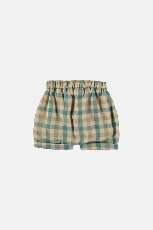 Moss agate woven boys shorts Shorts Coco au lait