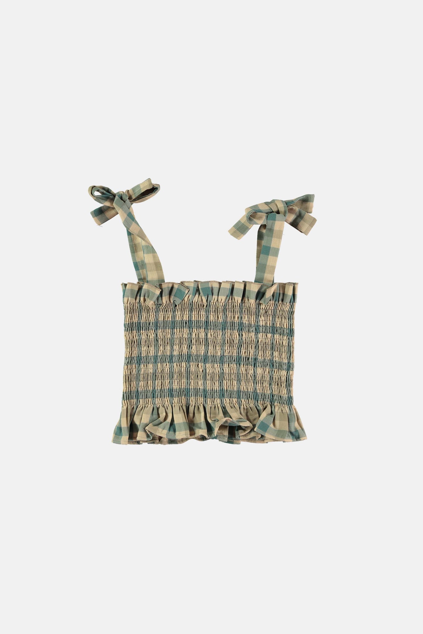Moss agate woven top Tops Coco au lait